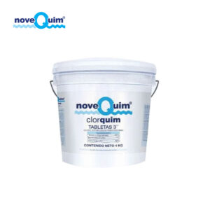 Clorquim, Tricloro en Tableta 3", 4 kg - Novequim