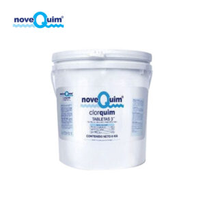 Clorquim, Tricloro en Tableta 3", 8 kg - Novequim